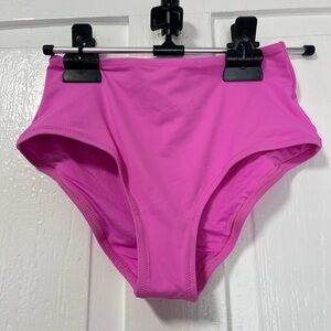 NWT SKIMS Neon Orchid Pink Full Bottom Brief size XS